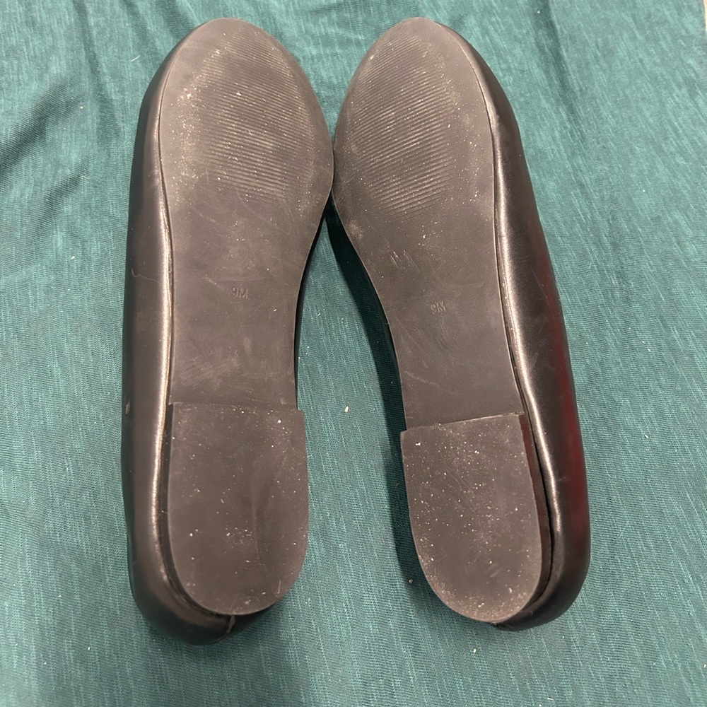 Strange Cvlt Women's Spooky Black Ballet Flats Size 9 - Picture 7 of 8